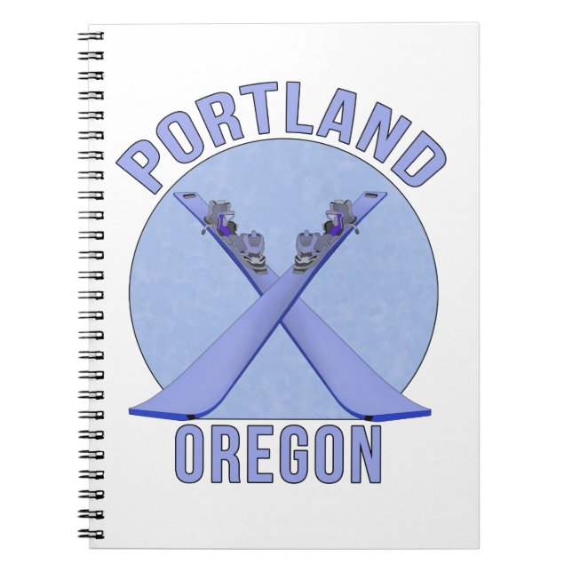 Caderno Espiral Portland, Oregon (Frente)