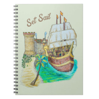 Caderno Espiral Porto Galeão