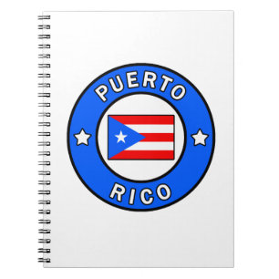 Caderno Espiral Porto Rico