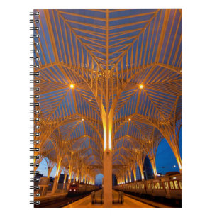 Caderno Espiral Portugal, Lisboa. Vista da Estação Moderna