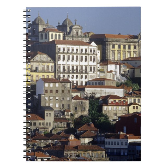 Caderno Espiral Portugal, Porto. Casas históricas e (Frente)