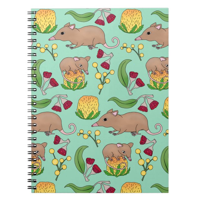 Caderno Espiral Pósse-de-mel (Frente)