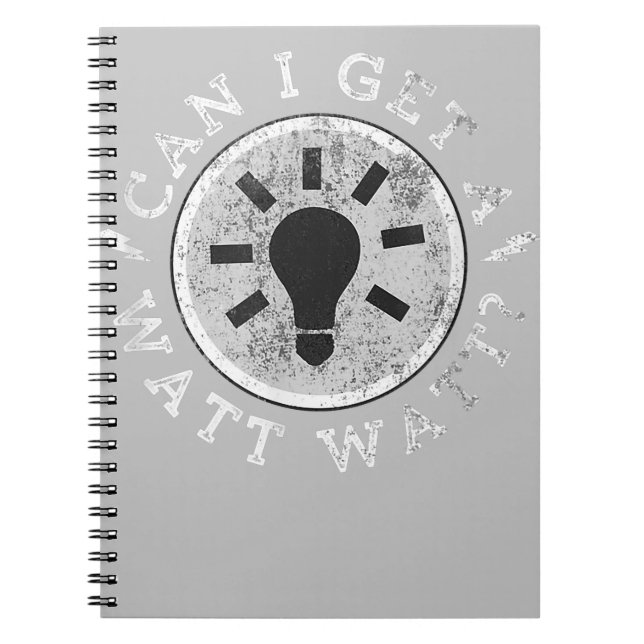 Caderno Espiral Posso pegar um Engenheiro elétrico de amantes engr (Frente)