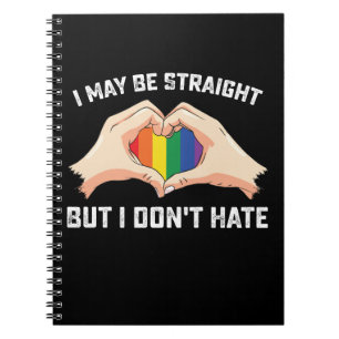 Caderno Espiral Posso ser hétero, mas não odeio gays e lésbicas