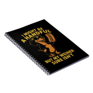 Caderno Espiral Posso Ser Um Punhado Mas Meu Cachorrinho Com Certe