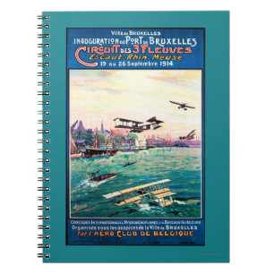 Caderno Espiral Poster de plano flutuante cancelado