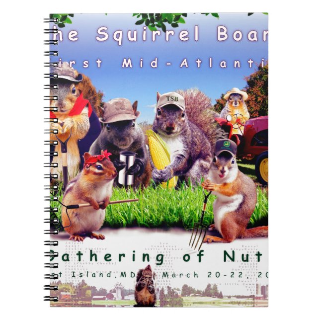 Caderno Espiral Poster de TSB (Frente)