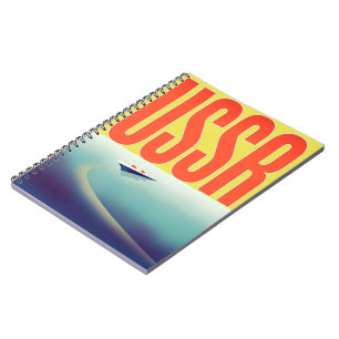 Caderno Espiral POSTER DE VIAGENS soviético USSR