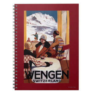 Caderno Espiral Poster do Descida Club