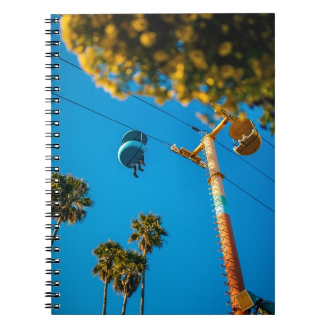 Caderno Espiral Posto de metal amarelo (Frente)