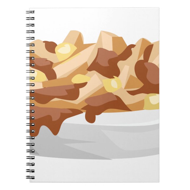 Caderno Espiral poutine (Frente)