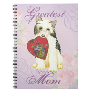 Caderno Espiral Powderpuff Heart Mãe