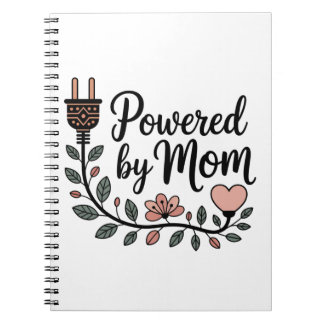 Caderno Espiral Powered By Mom