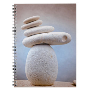 Caderno Espiral Praça de Pedras em Equilíbrio + suas ideias