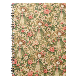 Caderno Espiral Prados Coloridos de Flores Silvestres 3