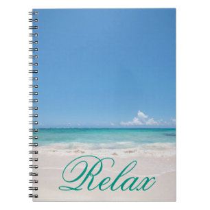 Caderno Espiral Praia Backgroud