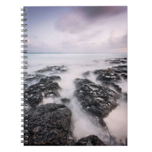 Caderno Espiral Praia da lava de Tulum