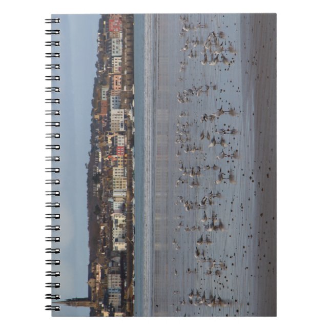 Caderno Espiral praia em Ris em Douarnenez (Frente)