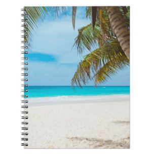 Caderno Espiral Praia Tropical do Paraíso
