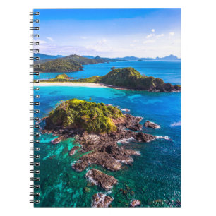 Caderno Espiral Praias Tropicais   Filipinas El Nido