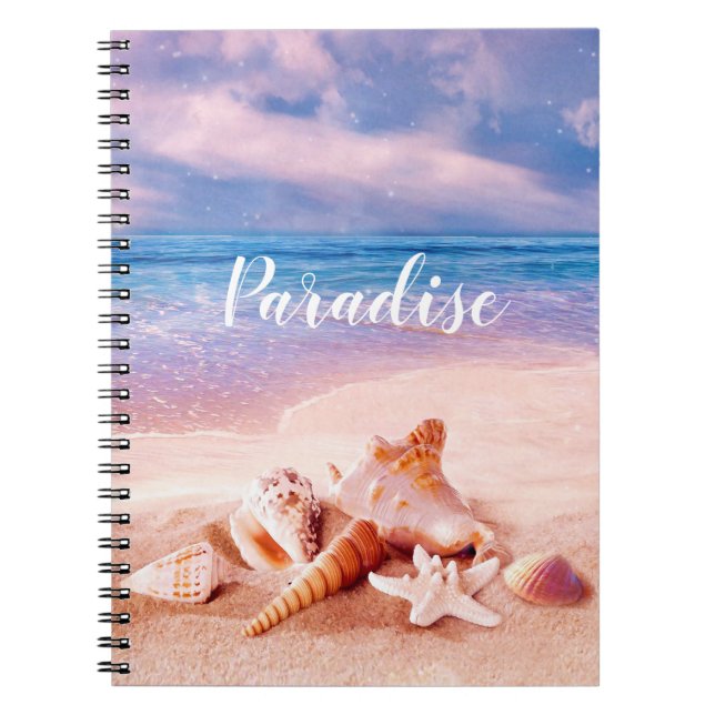 Caderno Espiral Prateleiras do Mar Paraíso (Frente)