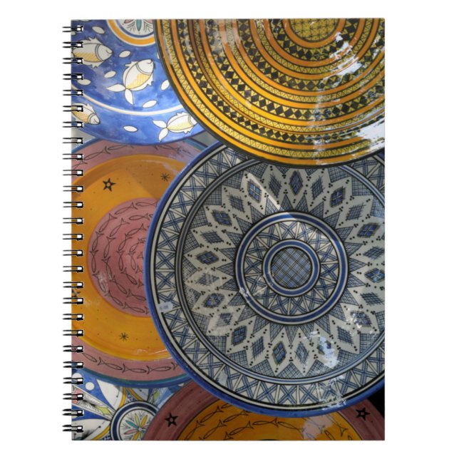 Caderno Espiral Pratos de Cerâmica (Frente)