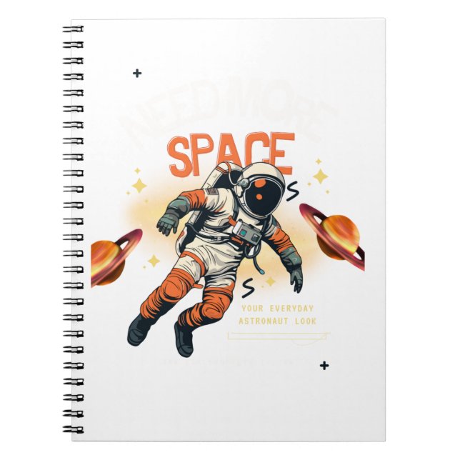 Caderno Espiral Precisa Mais Espaço (Frente)