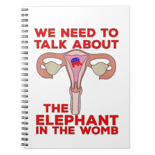 Caderno Espiral Precisamos conversar sobre o elefante na Womb