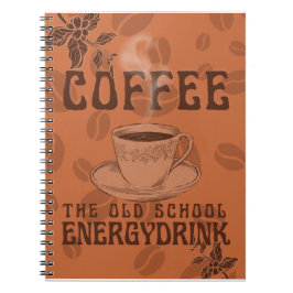 Caderno Espiral Preciso me levantar, meu café está me esperando.