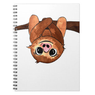 Caderno Espiral Preguiça de suspensão