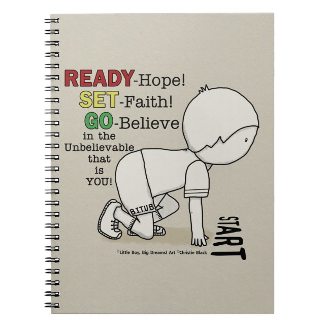 Caderno Espiral Prepare-Se, Acredite! (Frente)