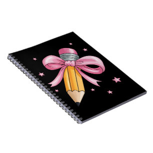 Caderno Espiral Presente Apreciação Vida Ensino Lápis Arco Profess