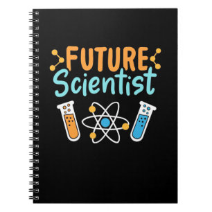Caderno Espiral Presente cientista Futuro cientista