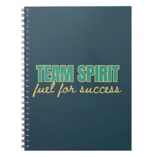 Caderno Espiral Presente Comercial da Empresa Motivacional Team Sp