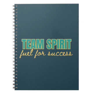 Caderno Espiral Presente Comercial da Empresa Motivacional Team Sp