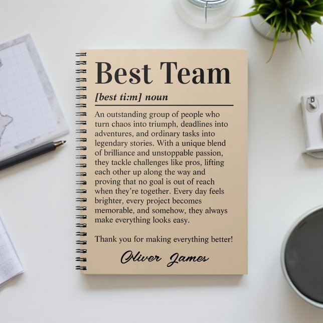 Caderno Espiral Presente Corporativo Personalizado de Agradeciment (Criador carregado)
