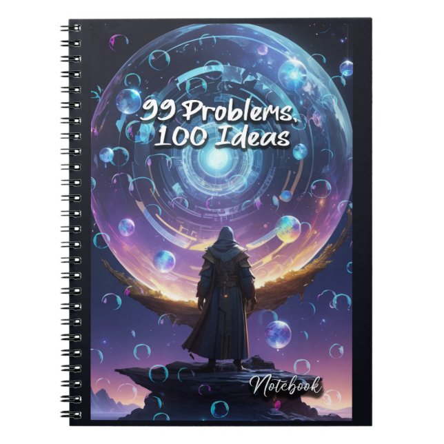 Caderno Espiral Presente de brincadeira - Caderno, fingindo ser um (Frente)
