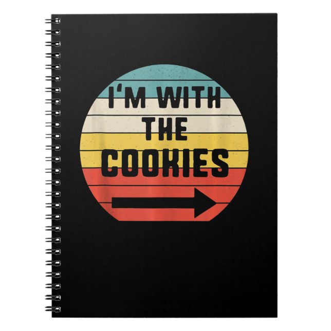 Caderno Espiral Presente de Casal Combinando Im With Cookies Dia d (Frente)