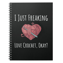 Caderno Espiral Presente De Crochet Para Carroçaria Cara