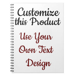 Caderno Espiral Presente de dia de as mães