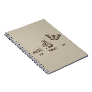 Caderno Espiral Presente de Dito Inspirador Saúde Mental Motivacio