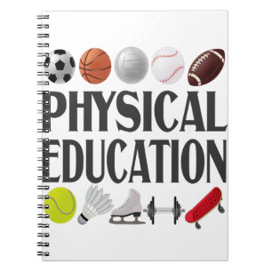 Caderno Espiral Presente De Educação Física Para Alugueiros Do Esp