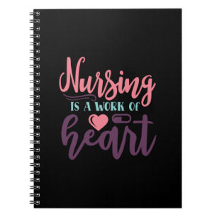 Caderno Espiral Presente De Enfermeira Enfermagem É Um Trabalho Do