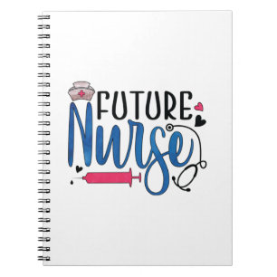 Caderno Espiral Presente de Enfermeira   Enfermeiros Futuros