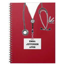 Caderno Espiral Presente de Enfermeiro Personalizado