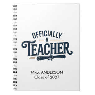 Caderno Espiral Presente de Graduação Personalizado Oficialmente P
