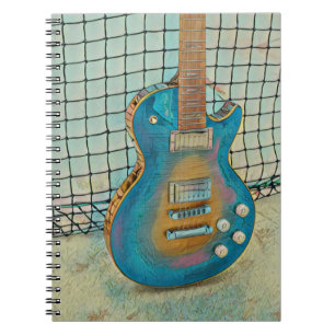 Caderno Espiral Presente de guitarrista acústico