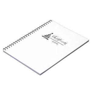 Caderno Espiral Presente de Natal Personalizado Camiseta Moderna C
