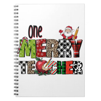 Caderno Espiral Presente de Professor | Um Professor Alegre