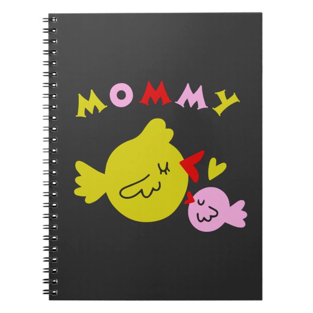 Caderno Espiral Presente do dia das mães (Frente)
